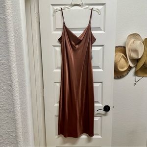 NWT | Express Cowl Neck Slip Dress | Size Large